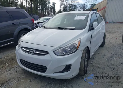 2017 Hyundai Accent Se z USA, uszkodzony, nr VIN KMHCT5AE7HU316457